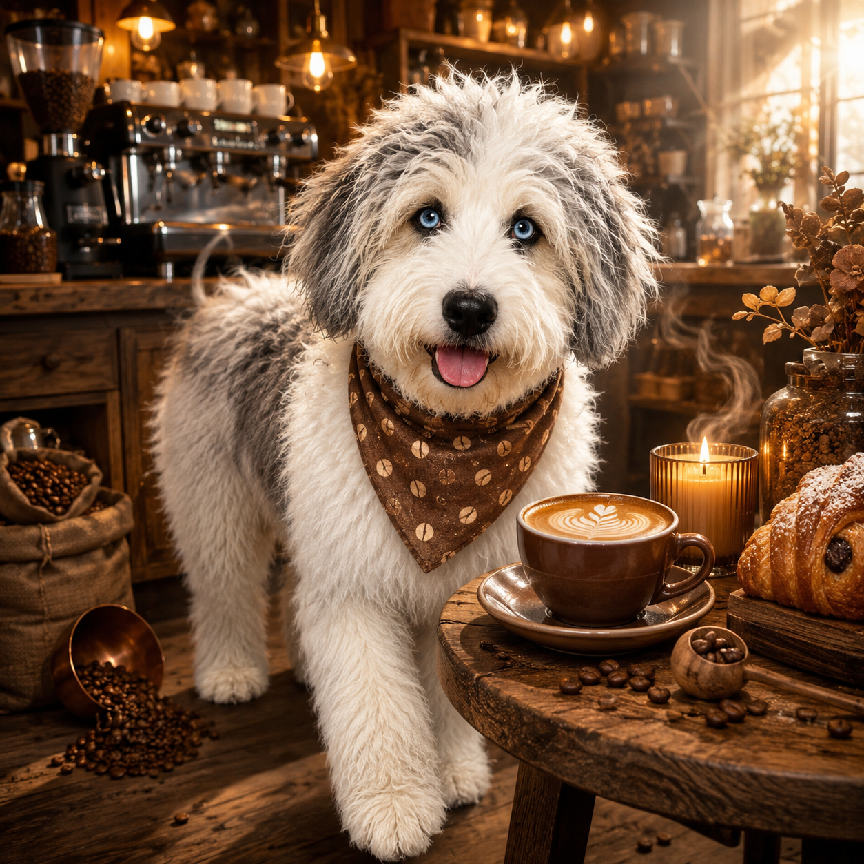 Maxwell with Coffee Shop